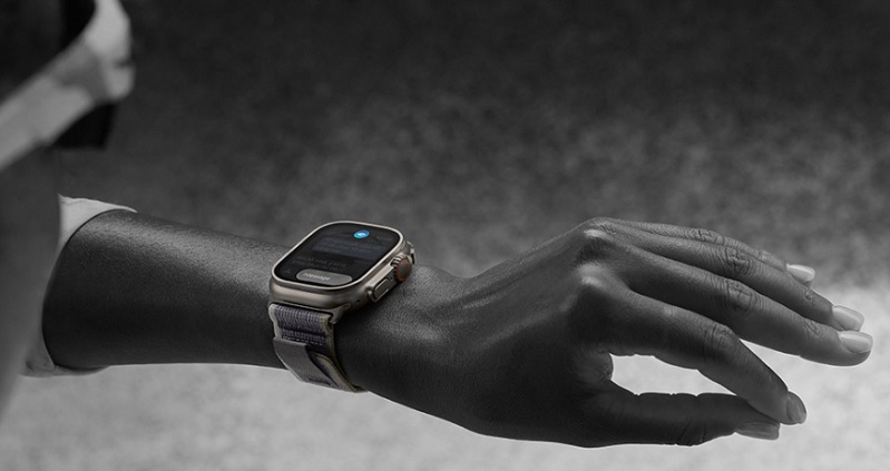 Apple Watch Ultra 2 Đồng hồ cho phép điều khiển qua thao tác chạm 2 lần
