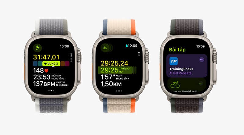 Apple Watch Ultra 2 Theo dõi chỉ số khi tập luyện