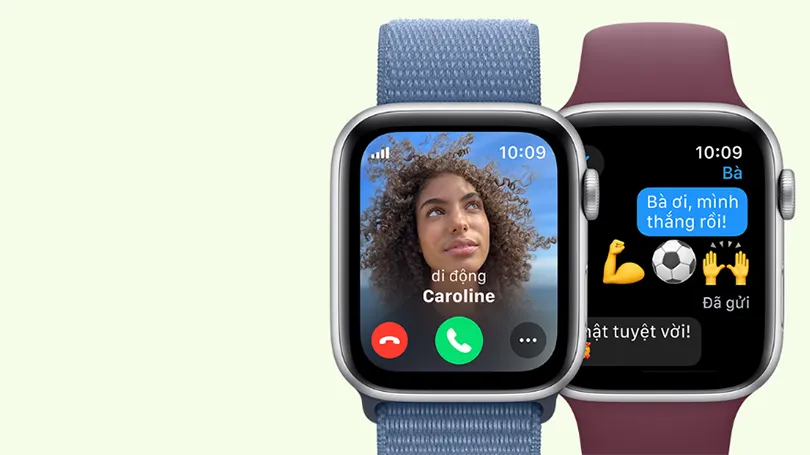 Apple Watch SE 2023 - 44mm - LTE - mặt nhôm, dây cao su Apple Watch SE 2023 - 44mm - LTE - mặt nhôm, dây cao su