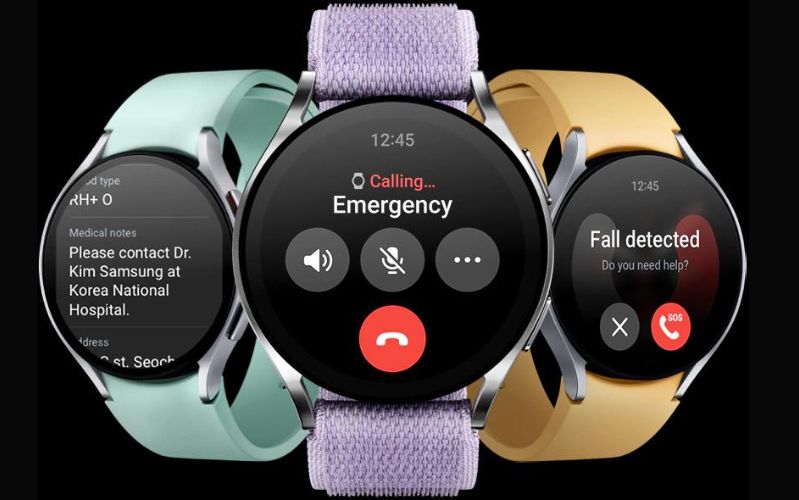 Samsung Galaxy Watch6 44mm Bluetooth Tính năng cảnh báo an toàn