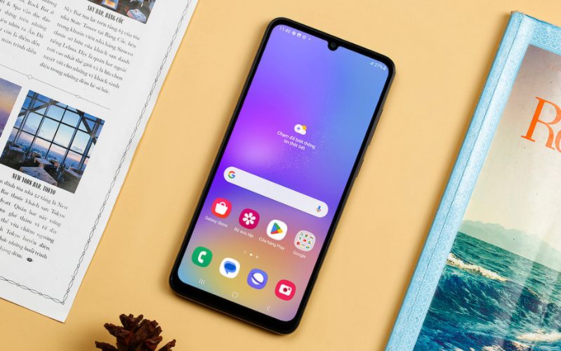 Samsung Galaxy A05 màn hình hiển thị sống động