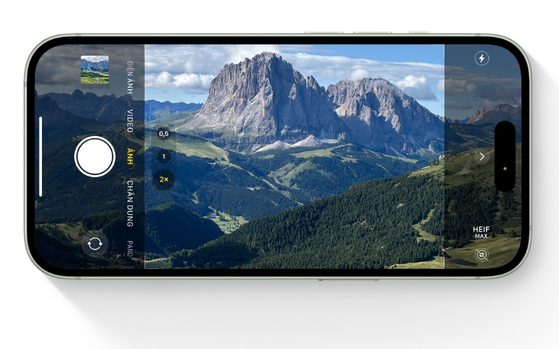 iPhone 15 được trang  bị hệ thống Camera tối tân nhất