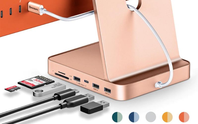 iMac M3 24 inch 4.5K 2023 8 CPU | 10 GPU  Tiện lợi với trung tâm kết nối đỉnh cao