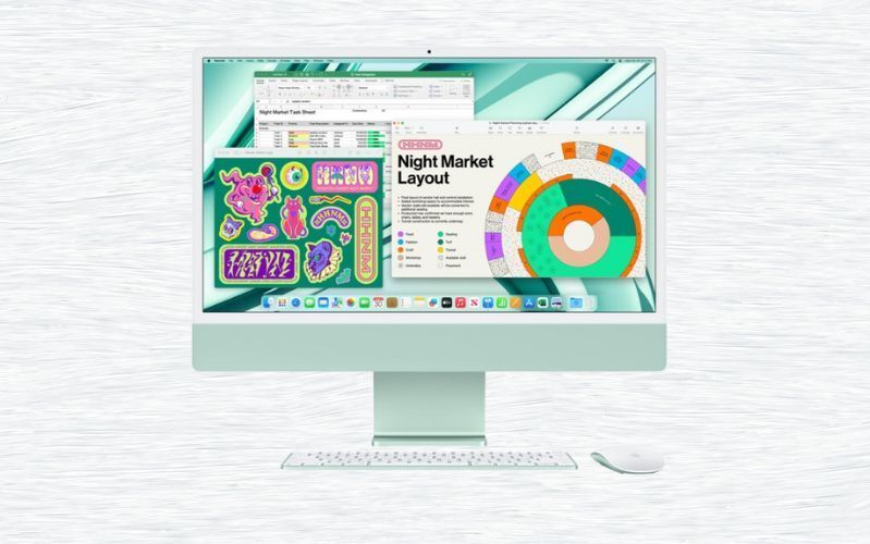 iMac M3 24 inch 4.5K 2023 8 CPU | 8 GPU | Chính hãng Apple Việt Nam iMac 2023 là lựa chọn lý tưởng cho văn phòng và doanh nghiệp, đồng thời trở thành công cụ thiết yếu cho giới đồ họa