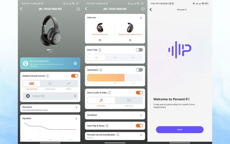 Tính năng kết nối nhanh và ứng dụng đa năng của JBL Tour One M2