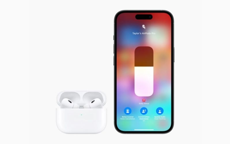 AirPods Pro 2 2023 Công nghệ chạm vuốt tiện lợi