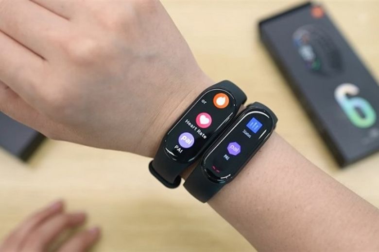 Xiaomi Mi Band 8 hiện thị sắc nét