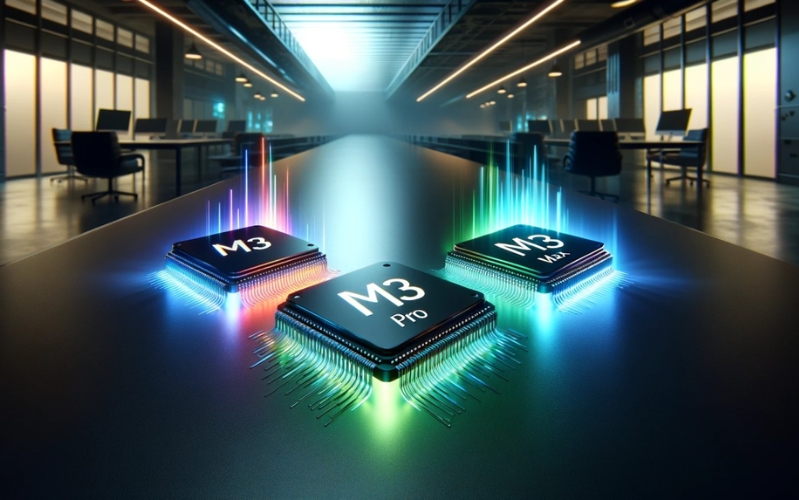 Hiệu năng tuyệt vời từ con chip Pro trong M3 Series