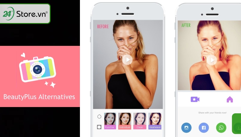 BeautyPlus - App tự động chụp hình làm đẹp ấn tượng nhất
