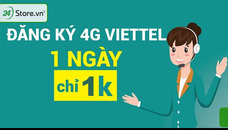Gói 3G/4G 1 ngày Viettel