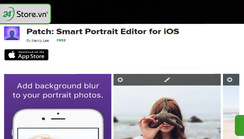 Ứng dụng Patch: Smart Portrait Editor