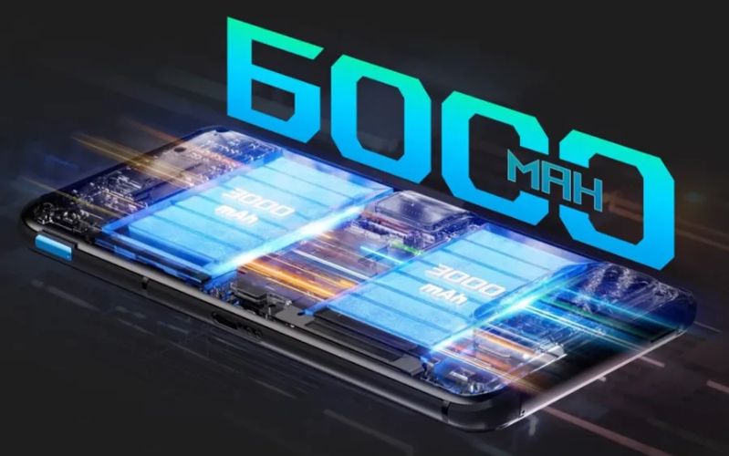 Dung lượng pin khủng, sạc nhanh lên đến 65W 