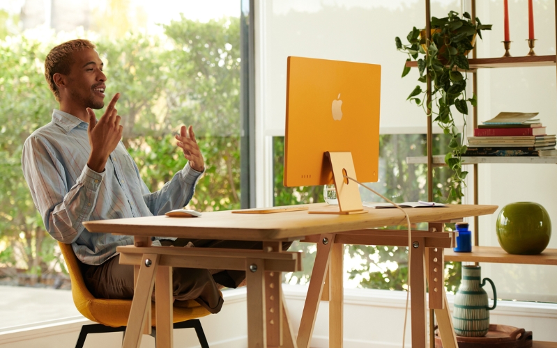 Đàm thoại và gọi video đỉnh cao cùng iMac 2023 mới