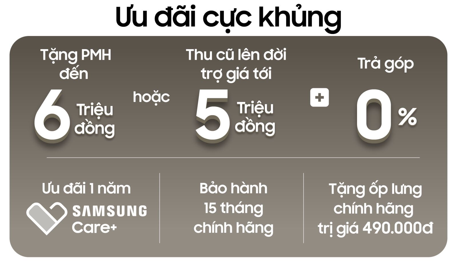 Đặt hàng Galaxy S24 tặng quà đến 6.5 triệu đồng
