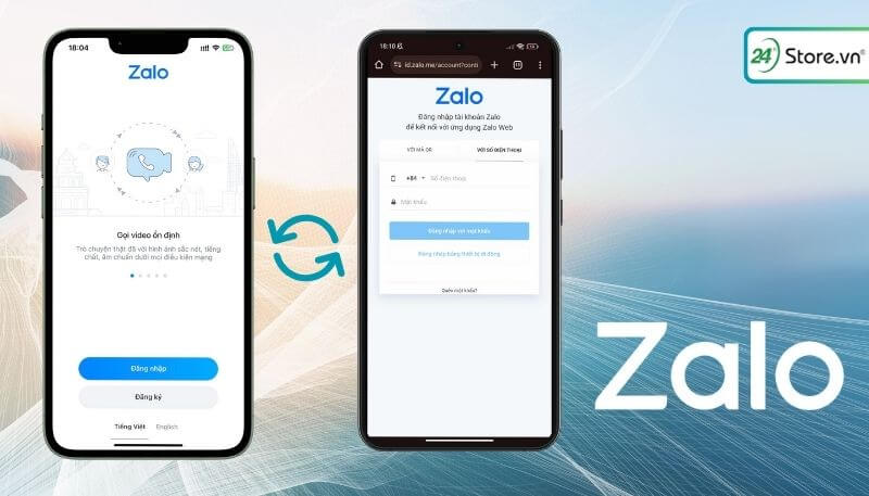 Hướng dẫn cách đăng nhập Zalo trên 2 điện thoại
