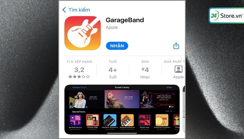 Cách tải nhạc chuông cho iPhone bằng GarageBand