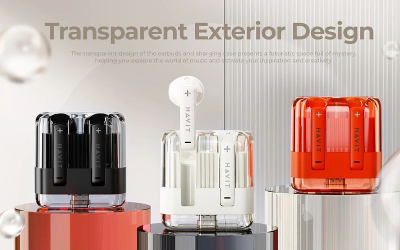 Tai nghe Bluetooth Havit TW981 Tai nghe Bluetooth Havit TW981 với 3 sự lựa chọn màu sắc