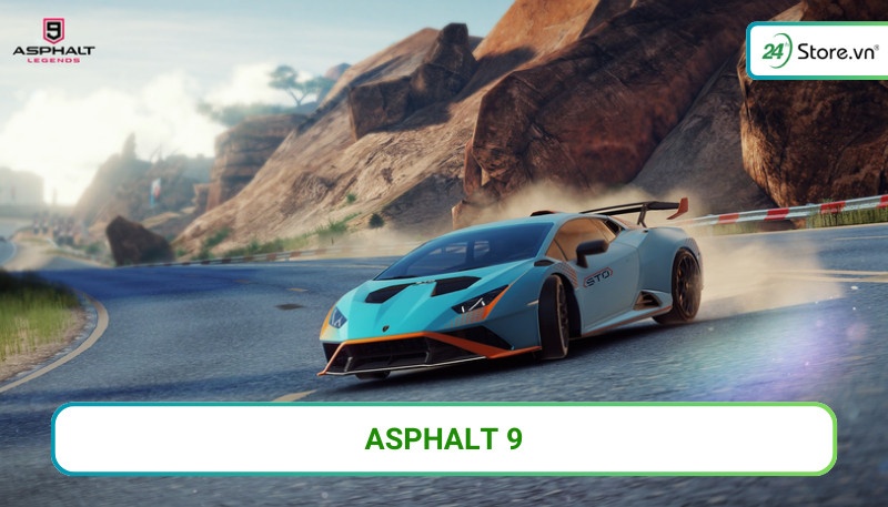 game đua xe Asphalt 9 top game iOS miễn phí