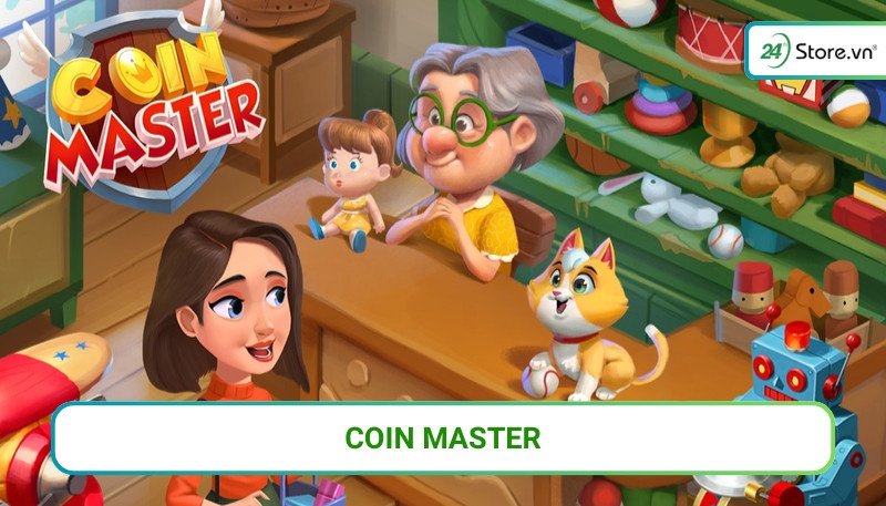 Top những tựa game hay nhất trên ios Coin Master
