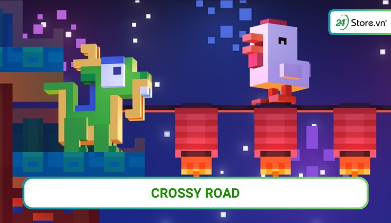 Crossy Road Game hay cho iPhone giải trí