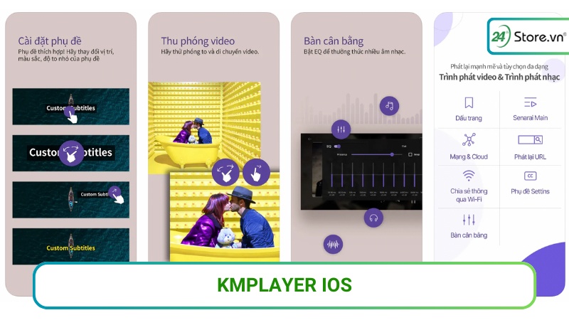 KMPlayer cho ios ứng dụng xem phim trên ios mượt nhất