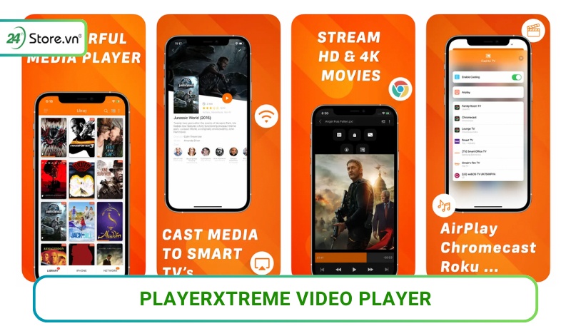 PlayerXtreme Media Player phần mềm xem video trên iphone tốt nhất