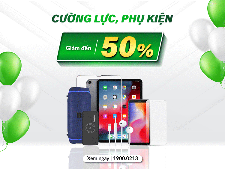 sửa chữa Giảm đến 50% chi phí dán cường lực/phụ kiện
