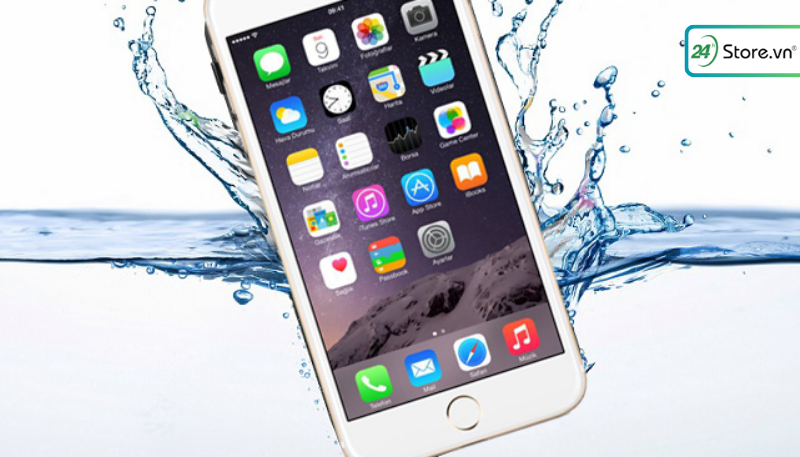 Lỗi iPhone bị rơi vào nước