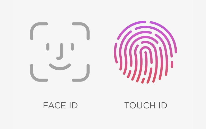 Lưu ý khi mua iPhone 14 256GB cũ chính hãng.  Face ID và Touch ID đóng vai trò quan trọng dùng để bảo mật những thông tin cá nhân của người dùng.