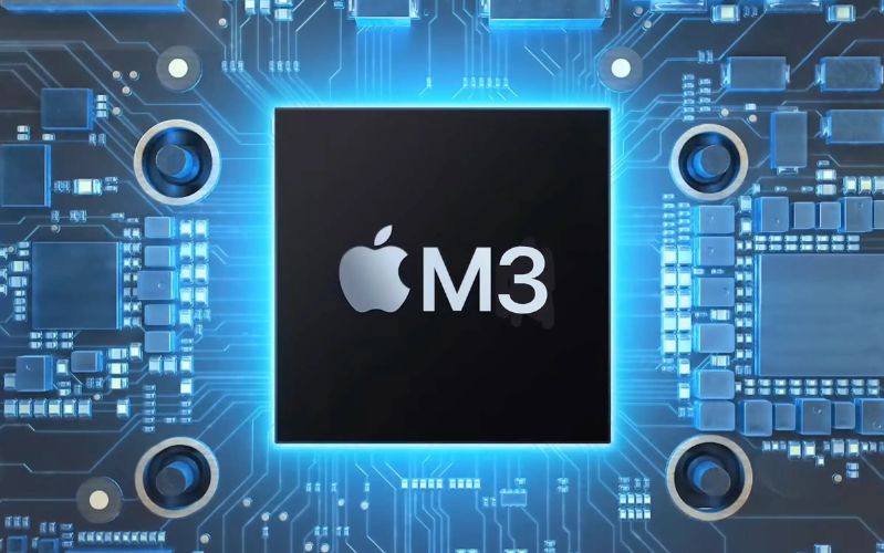 MacBook Air M3 15 inch 2024 Sạc 70W Macbook Air M3 15 inch 2024 sử dụng chip xử lý M3 mạnh mẽ, CPU bao gồm 8 nhân (4 nhân hiệu năng cao và 4 nhân tiết kiệm năng lượng)