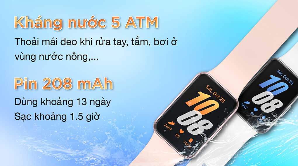 Chống nước đạt chuẩn 5 ATM