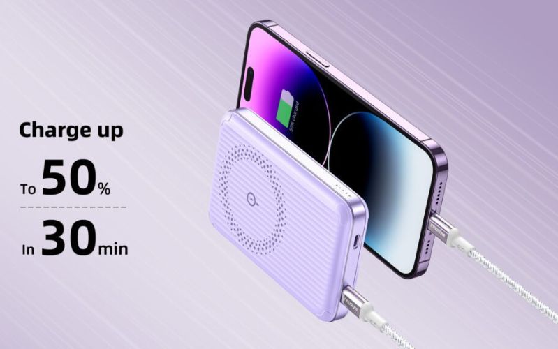 Innostyle PowerMag Switch 2in1 PD 20W sở hữu nguồn năng lượng dự trữ lớn 10.000mAh Innostyle PowerMag Switch 2in1 PD 20W hứa hẹn sẽ mang đến trải nghiệm sạc nhanh chóng và hiệu quả.