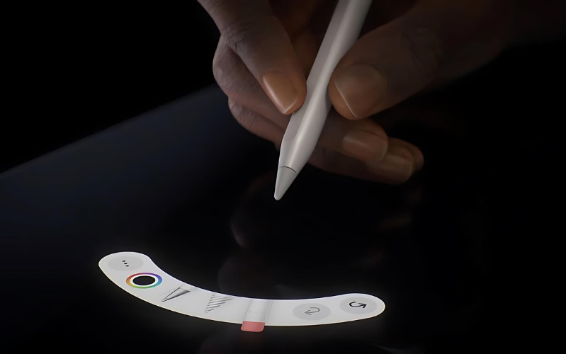 Cử chỉ “Bóp” của Apple Pencil Pro