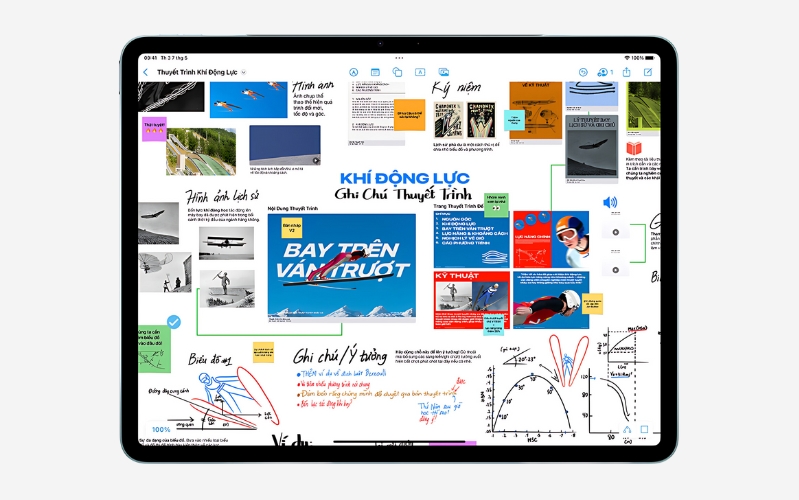 iPad Air 6 M2 2024 13 inch Wifi Màn hình tiên tiến của iPad Air 6 M2 2024 13 inch Wifi