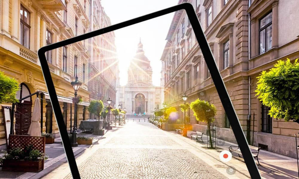 Samsung Galaxy Tab S9 FE WIFI Camera mang lại hình ảnh chân thực