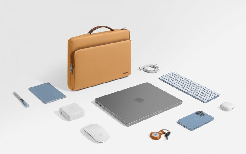 Túi chống sốc TOMTOC (USA) Briefcase Macbook Pro 13 inch Túi chống sốc là phụ kiện không thể thiếu để bảo vệ MacBook