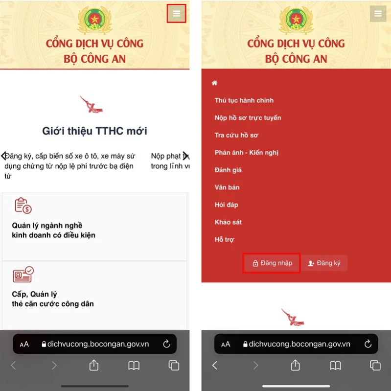 Cách đổi thẻ Căn cước