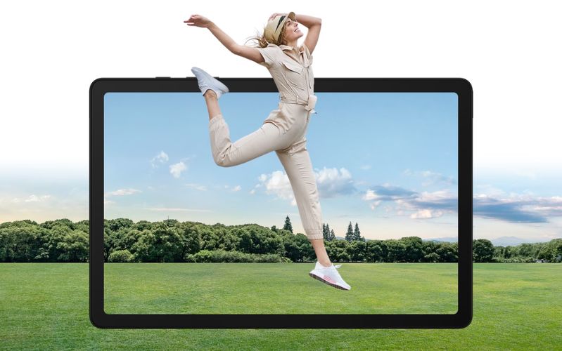 Samsung Galaxy Tab A9+ WIFI Chính hãng Màn hình chân thực mang lại những thước phim sống động