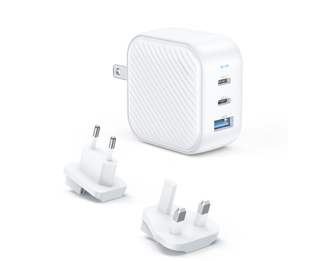 Cốc sạc Innostyle Gan Minicube 2C1A 65W Cốc sạc Innostyle nhỏ gọn, dễ sử dụng