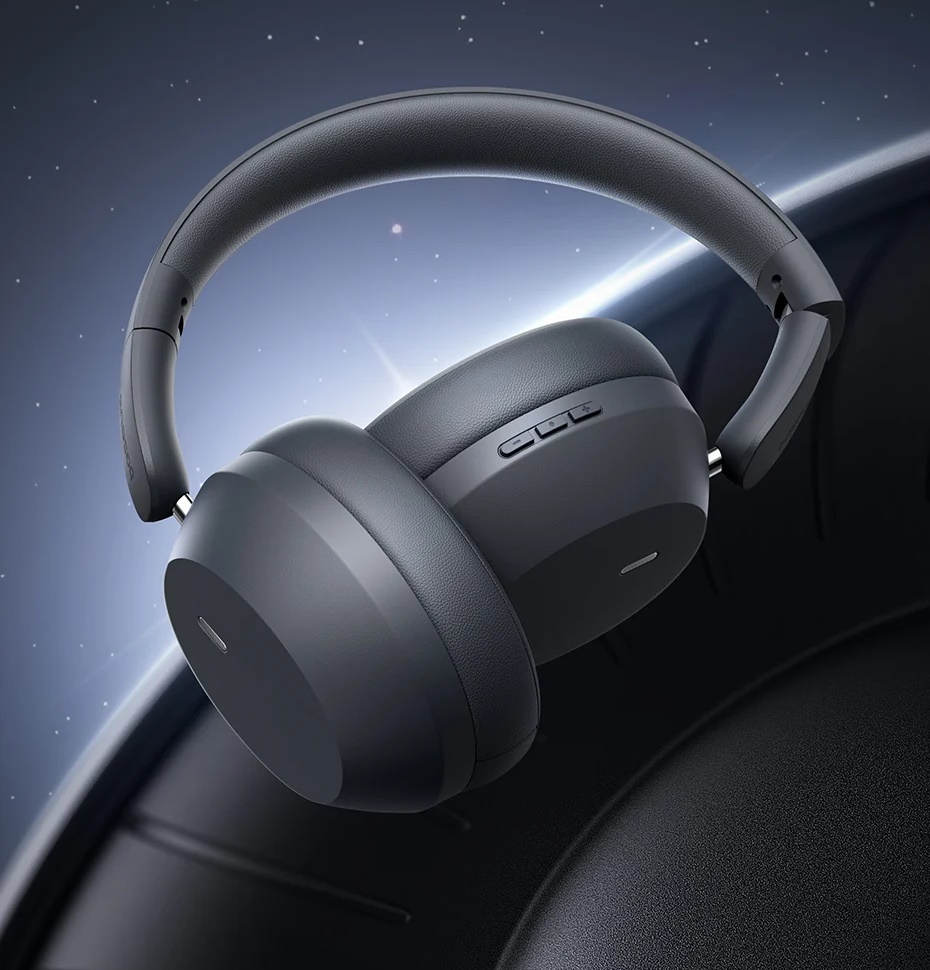 Tai nghe Bluetooth chụp tai Baseus Bass 35 Max Thiết kế tinh tế, đẹp mắt