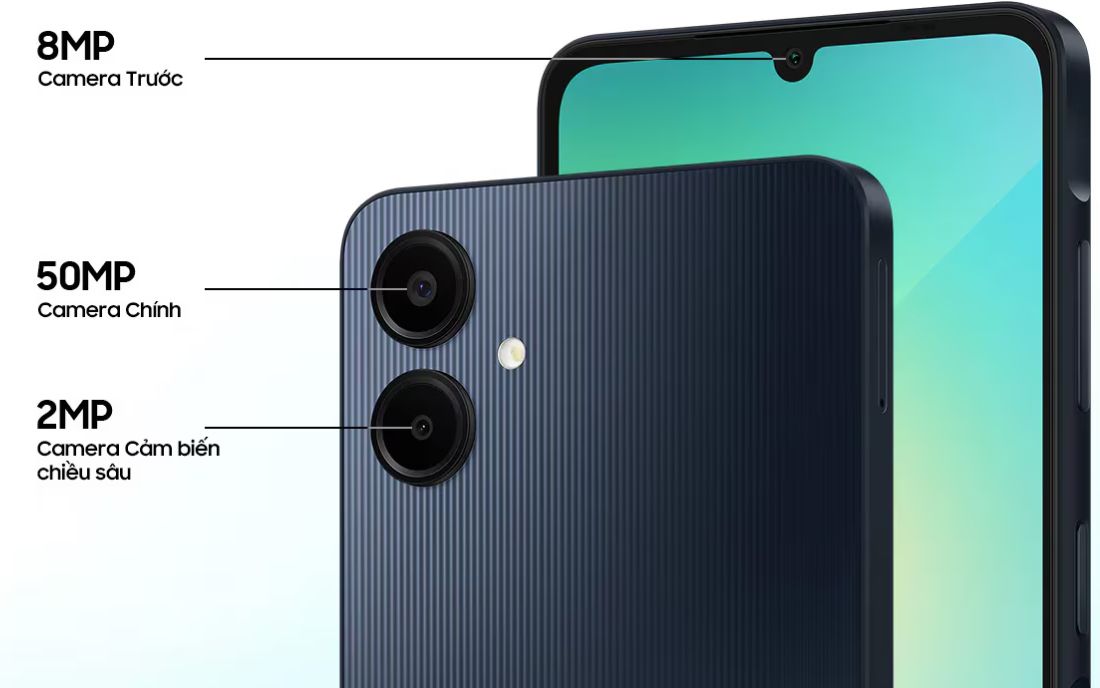 Samsung Galaxy A06 Camera chất lượng, đáp ứng nhu cầu chụp ảnh