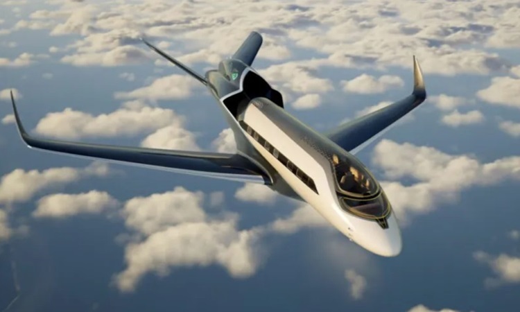 Thiết kế máy bay AI của Embraer. Ảnh: Embraer