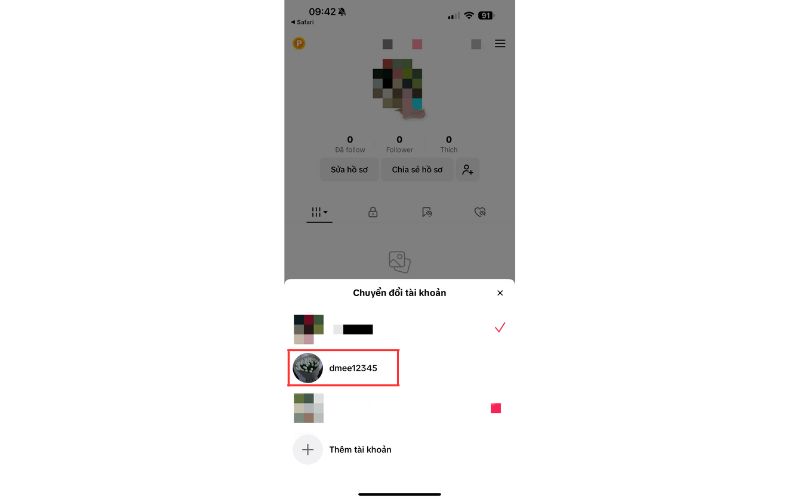 Sử dụng tài khoản Ai Cập
