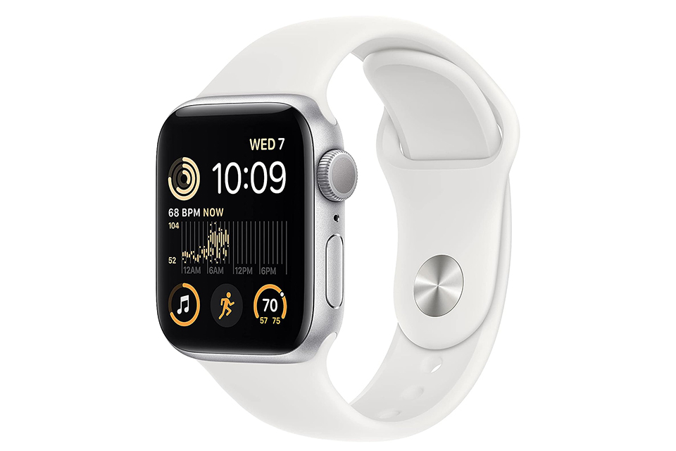 Apple Watch SE 2 2024 - 40mm - LTE - Viền nhôm, dây cao su  Viền Apple Watch SE 2 2024 siêu mỏng