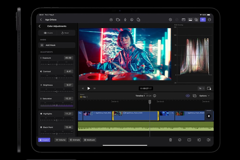 Camera và âm thanh chuyên nghiệp
