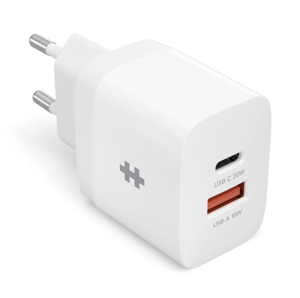 Cốc sạc nhanh 20W 2 cổng Hyper Cốc sạc nhanh 20W 2 cổng Hyper cho mọi thiết bị