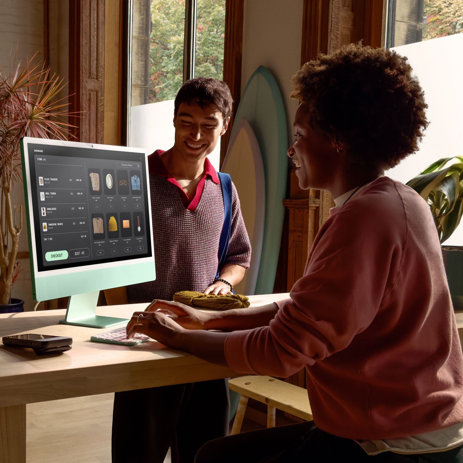 Khám phá tính năng trải nghiệm mượt mà với macOS trên iMac 2024