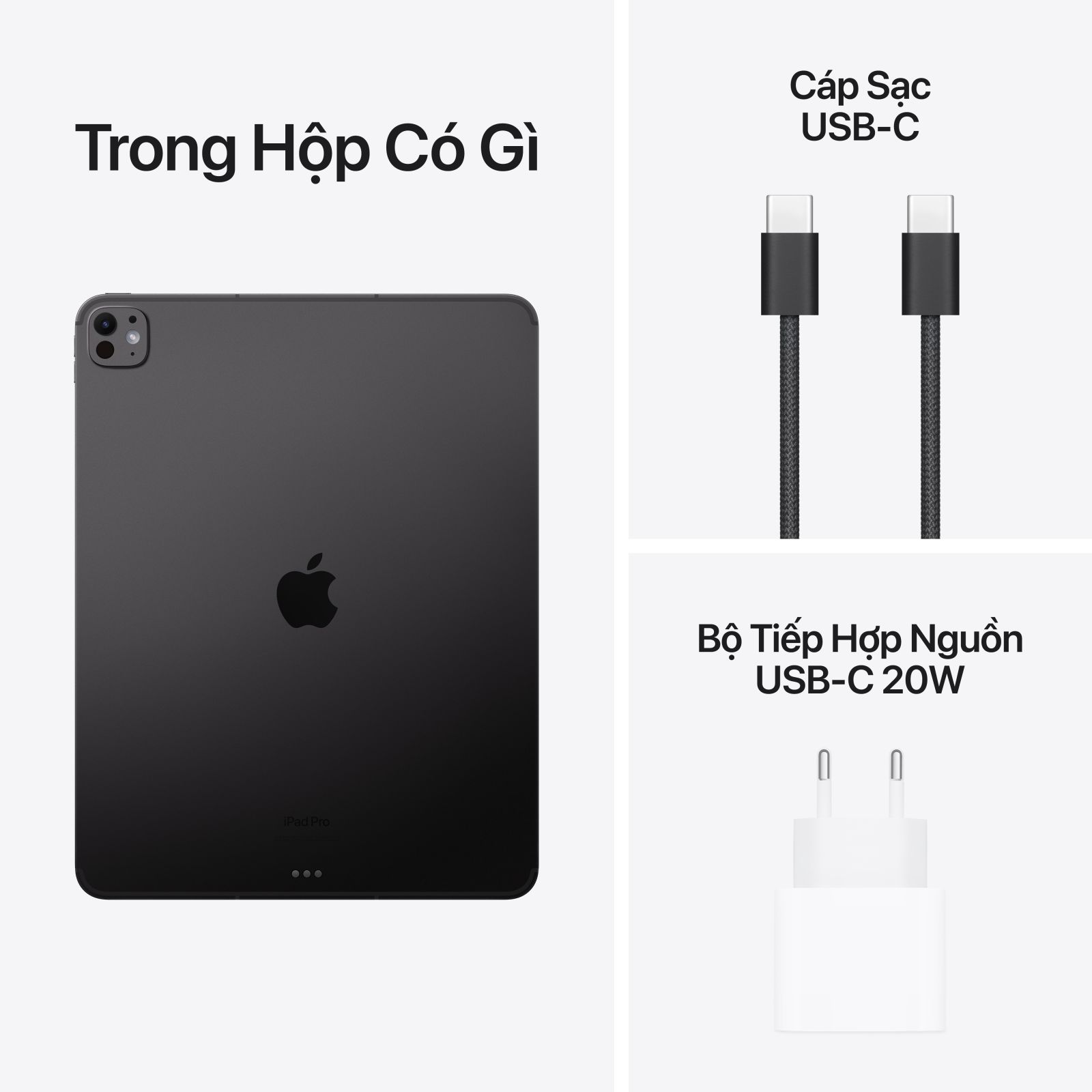 Sở hữu ngay iPad Pro M4 2024 13 inch Wifi 512GB tại 24hStore