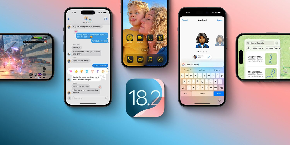 Các tính năng mới trên iOS 18.2