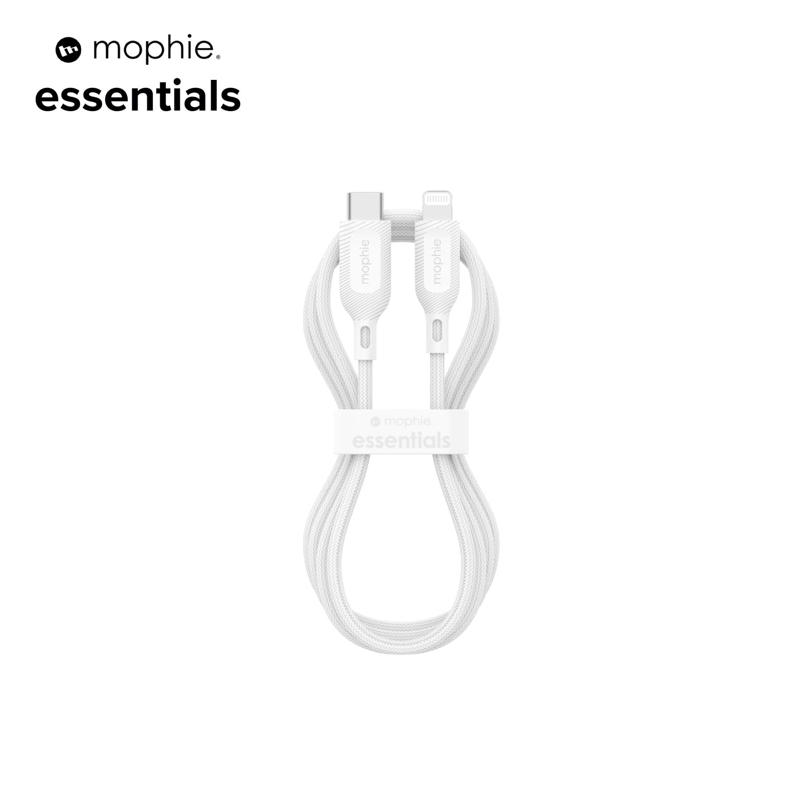 Cáp Mophie Essential USB-C to Lightning 2M – Đối tác lý tưởng cho mọi thiết bị Apple